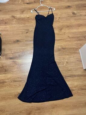 Windsor Navy Sparkle Gown